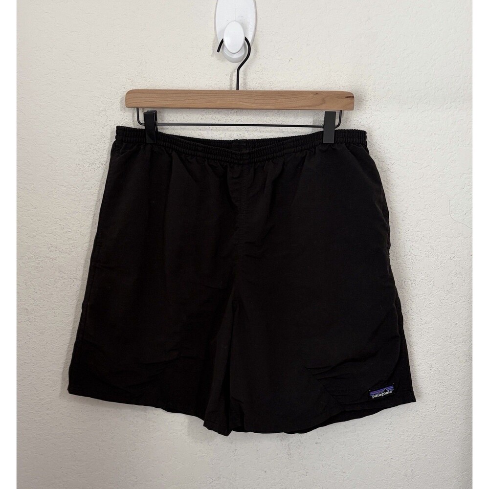 Patagonia Men's Baggies Shorts 6" Inseam Large Elastic Waist Classic No Liner